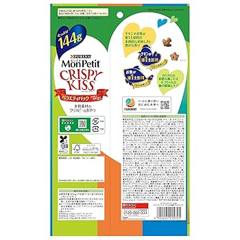 C1 モンプチ クリスピー特大バラエティパック 672ｇ *4セット 楽天市場】モンプチ クリスピーキッス 特大 バラエティパック